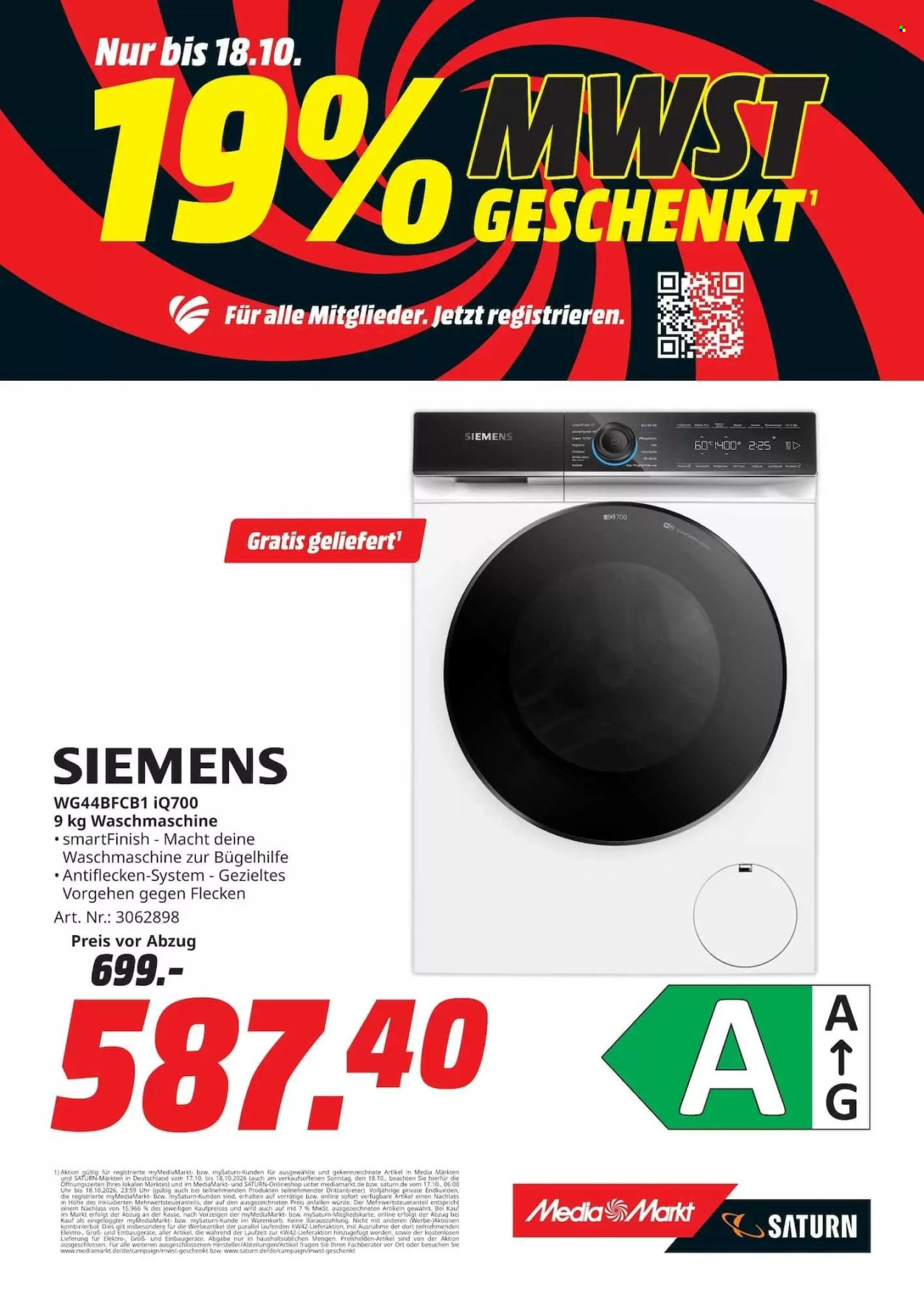 MediaMarkt Prospekte  - 17.10.2026 - 18.10.2026. Seite 3