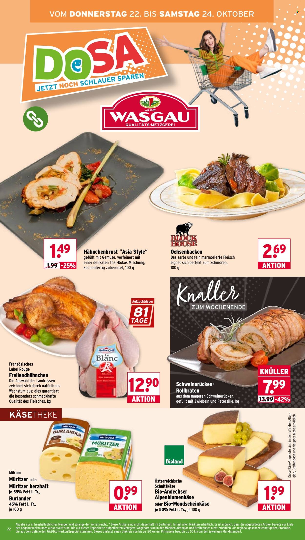 Wasgau Prospekte  - 19.10.2026 - 24.10.2026. Seite 22