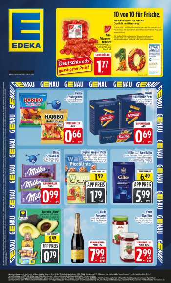 Prospekte Edeka - 19.10.2026 - 24.10.2026.