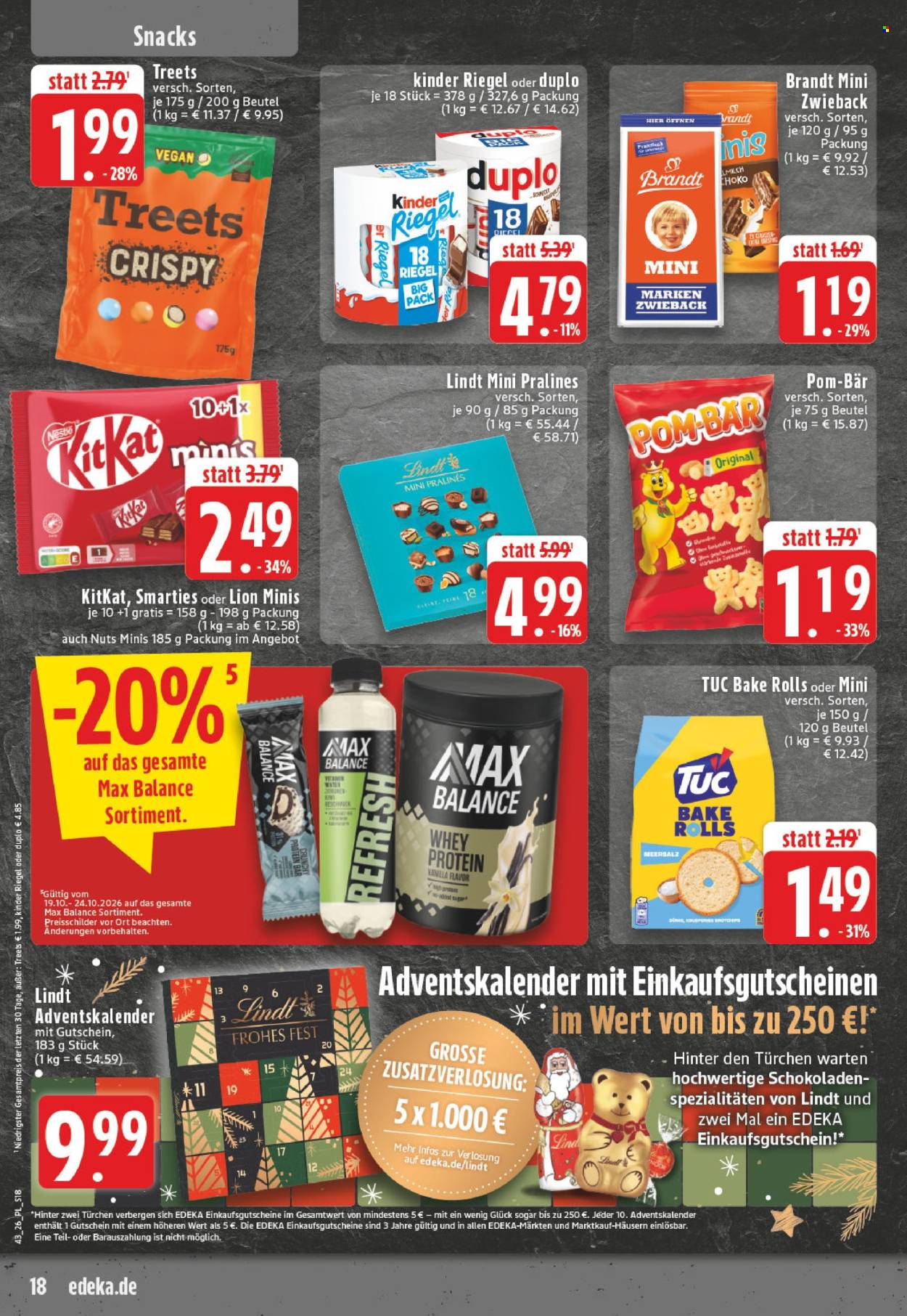 Edeka Prospekte  - 19.10.2026 - 24.10.2026. Seite 18