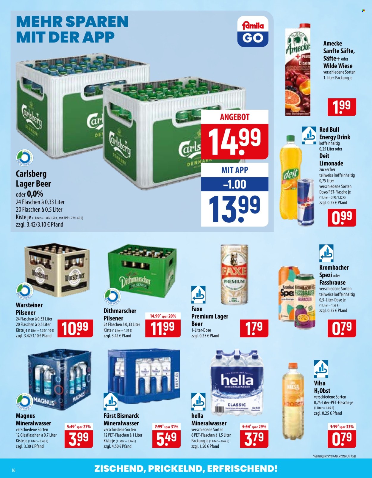 famila Prospekte  - 19.10.2026 - 24.10.2026. Seite 16