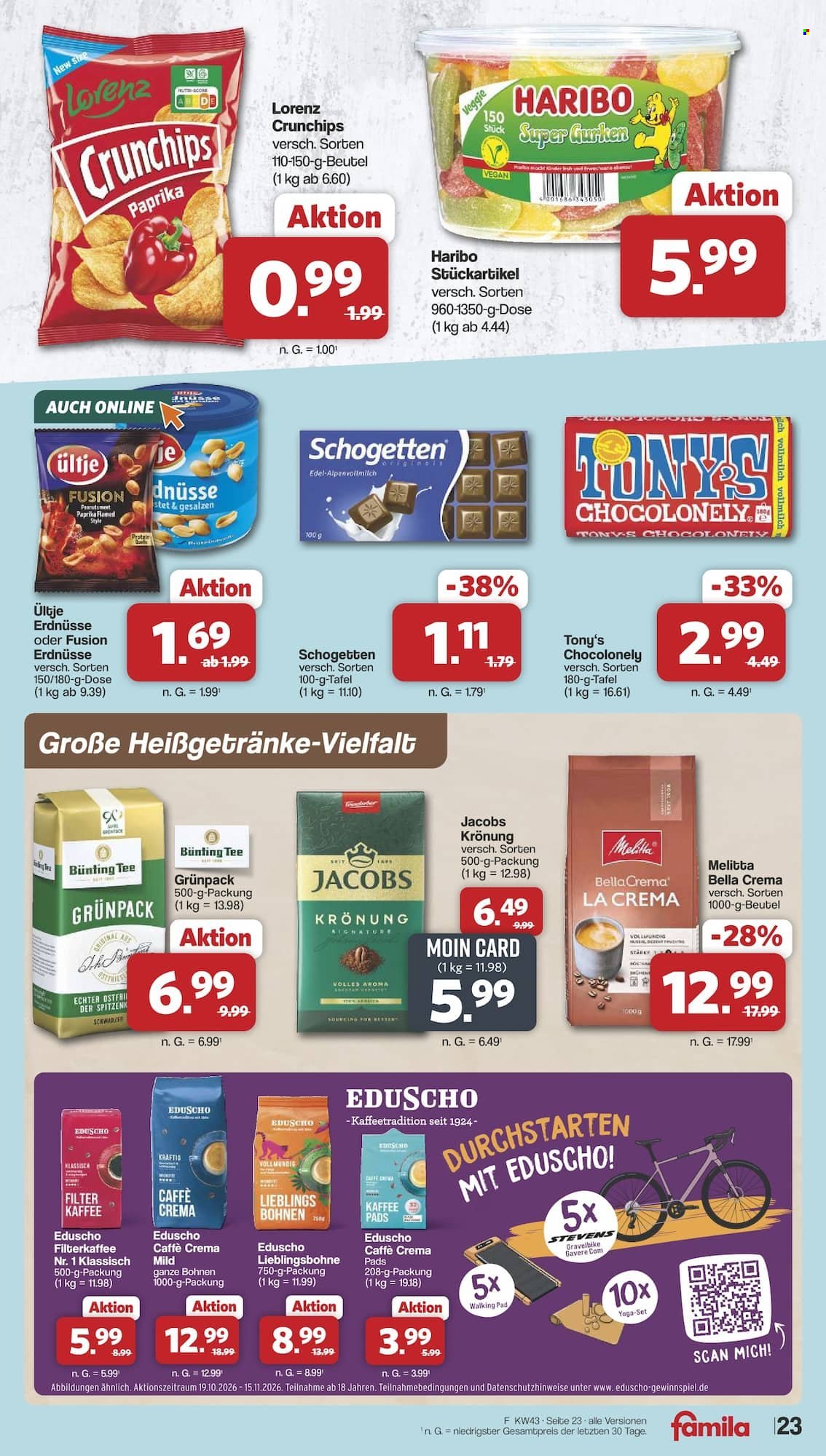 famila Prospekte  - 19.10.2026 - 24.10.2026. Seite 23