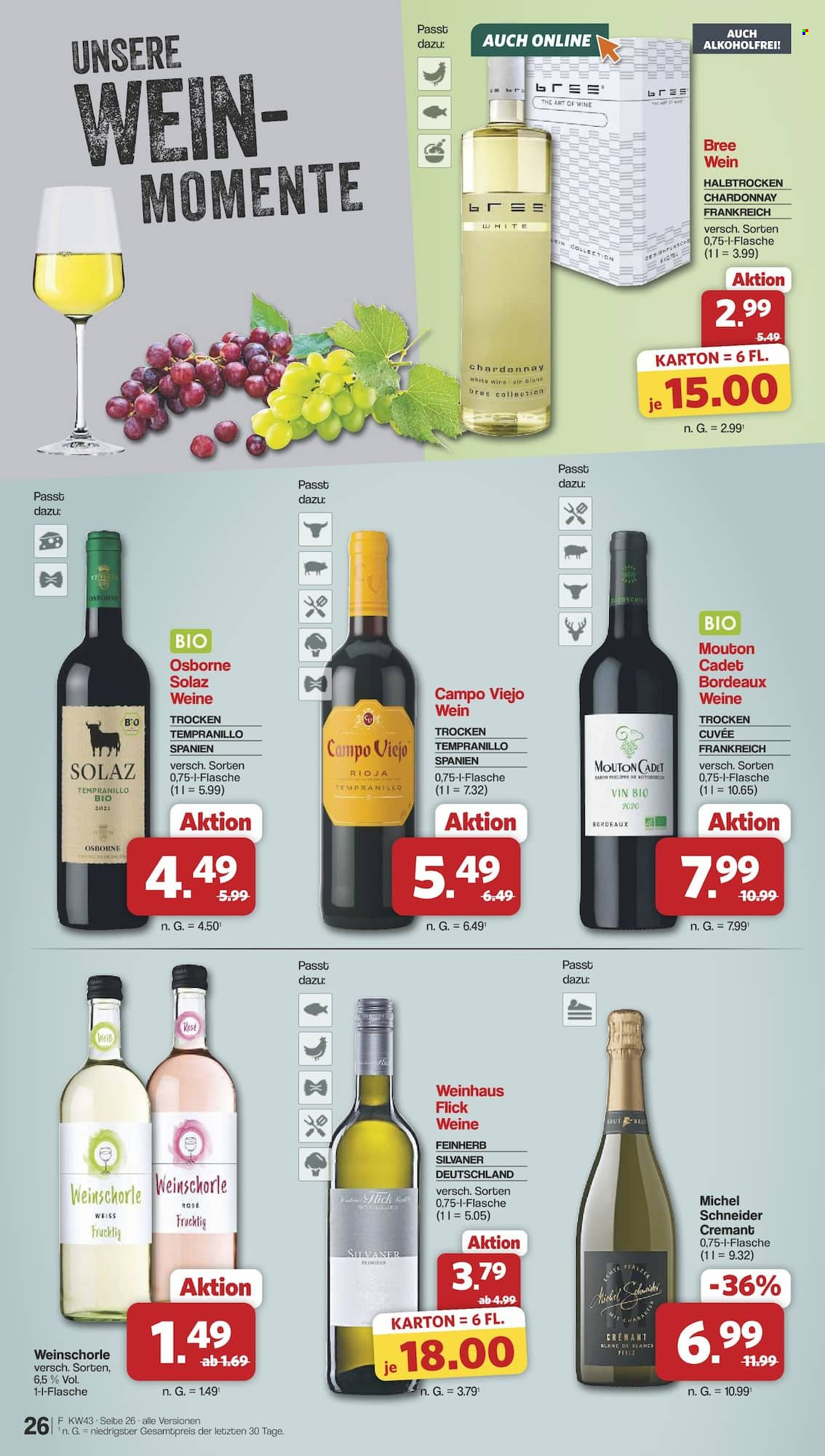 famila Prospekte  - 19.10.2026 - 24.10.2026. Seite 26