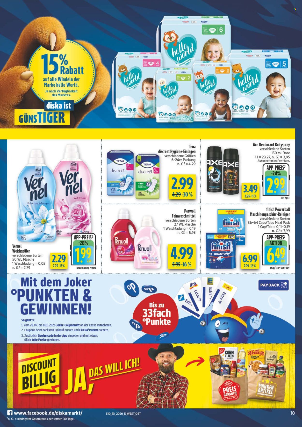 Diska Prospekte  - 19.10.2026 - 24.10.2026. Seite 10