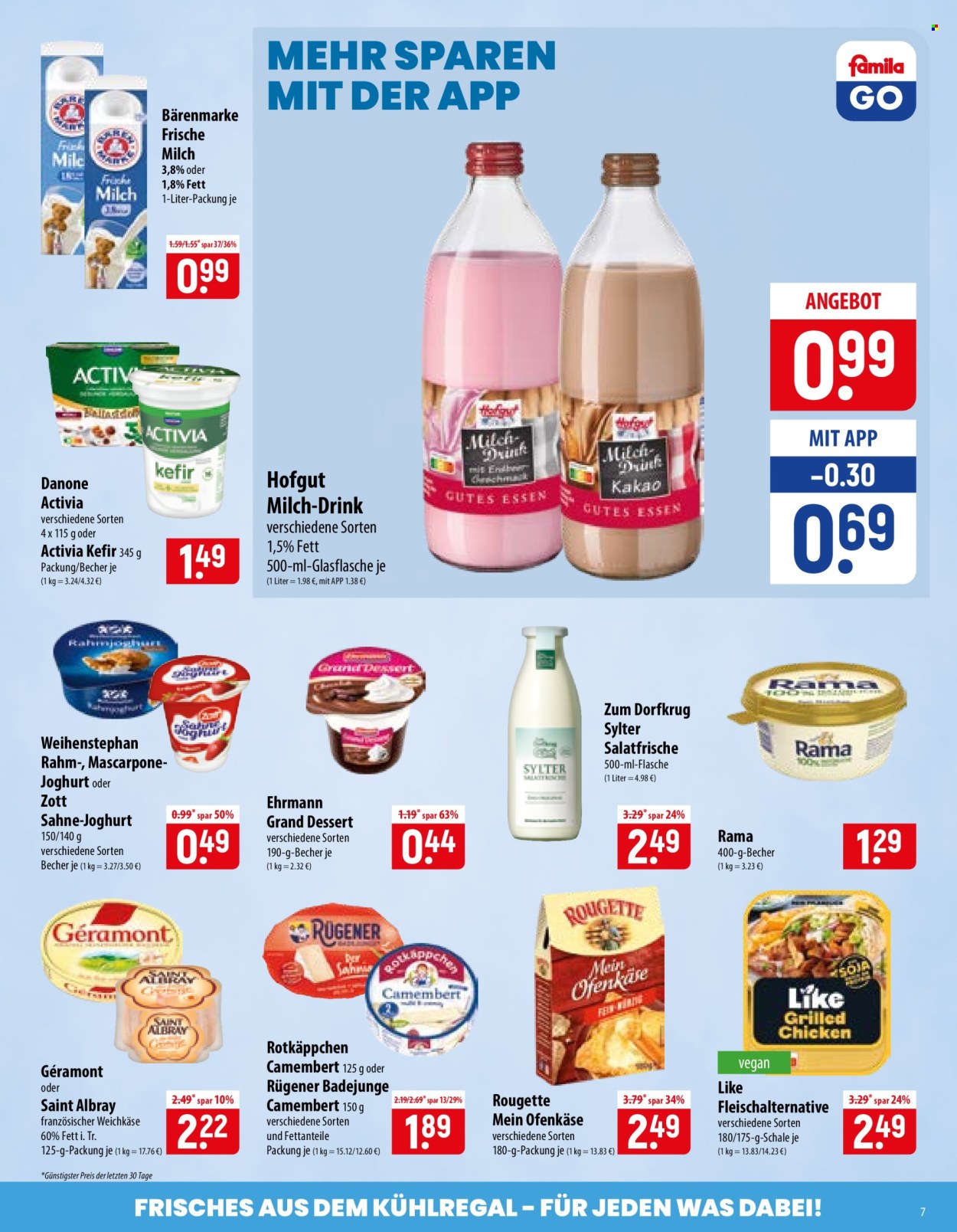 famila Prospekte  - 19.10.2026 - 24.10.2026. Seite 7