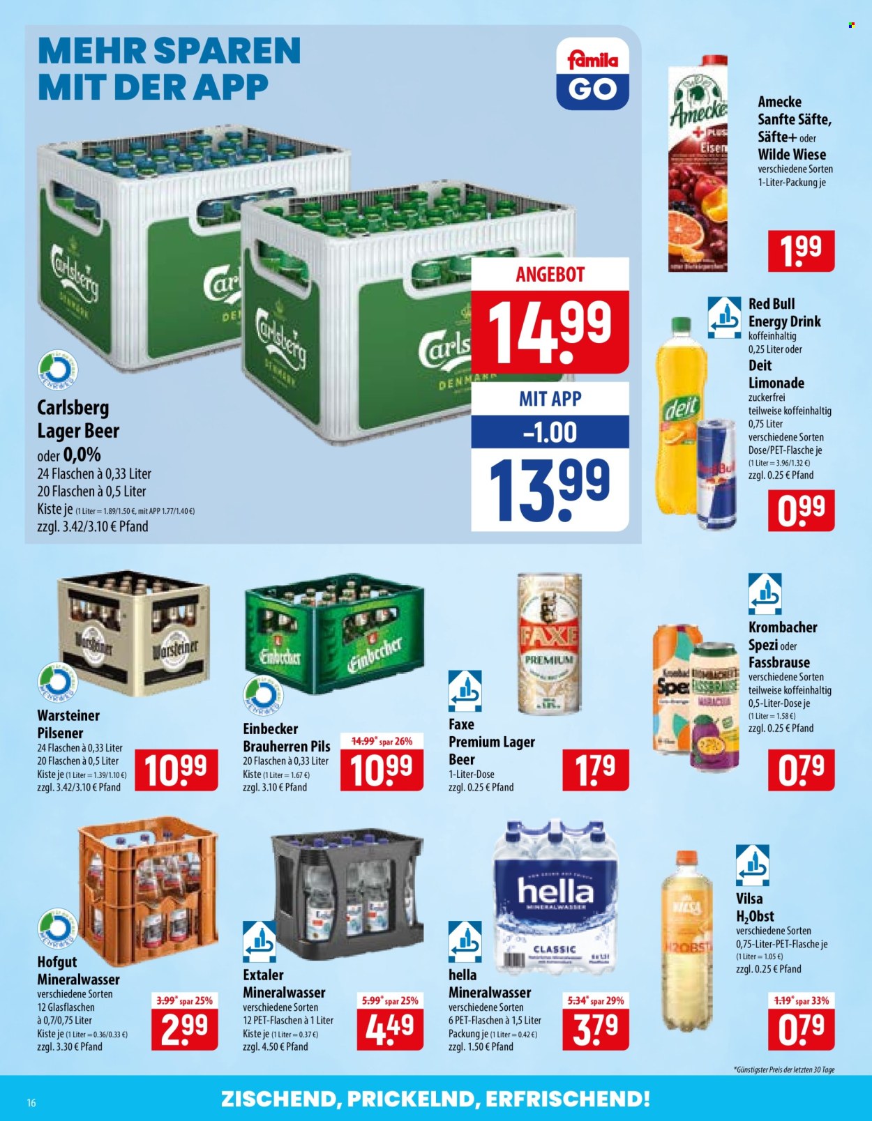 famila Prospekte  - 19.10.2026 - 24.10.2026. Seite 16
