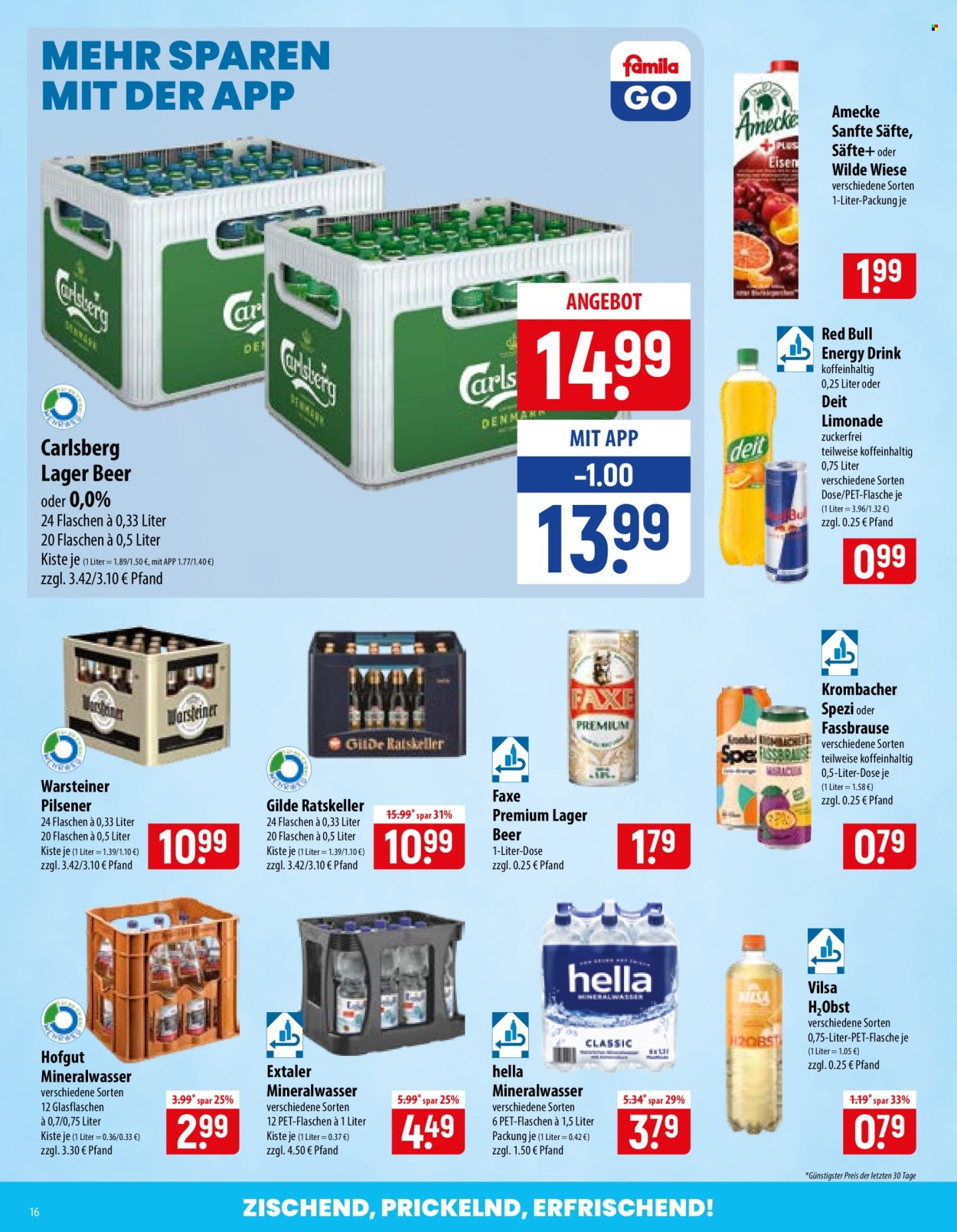 famila Prospekte  - 19.10.2026 - 24.10.2026. Seite 16