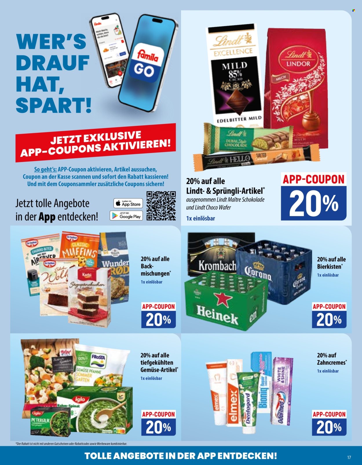 famila Prospekte  - 19.10.2026 - 24.10.2026. Seite 17