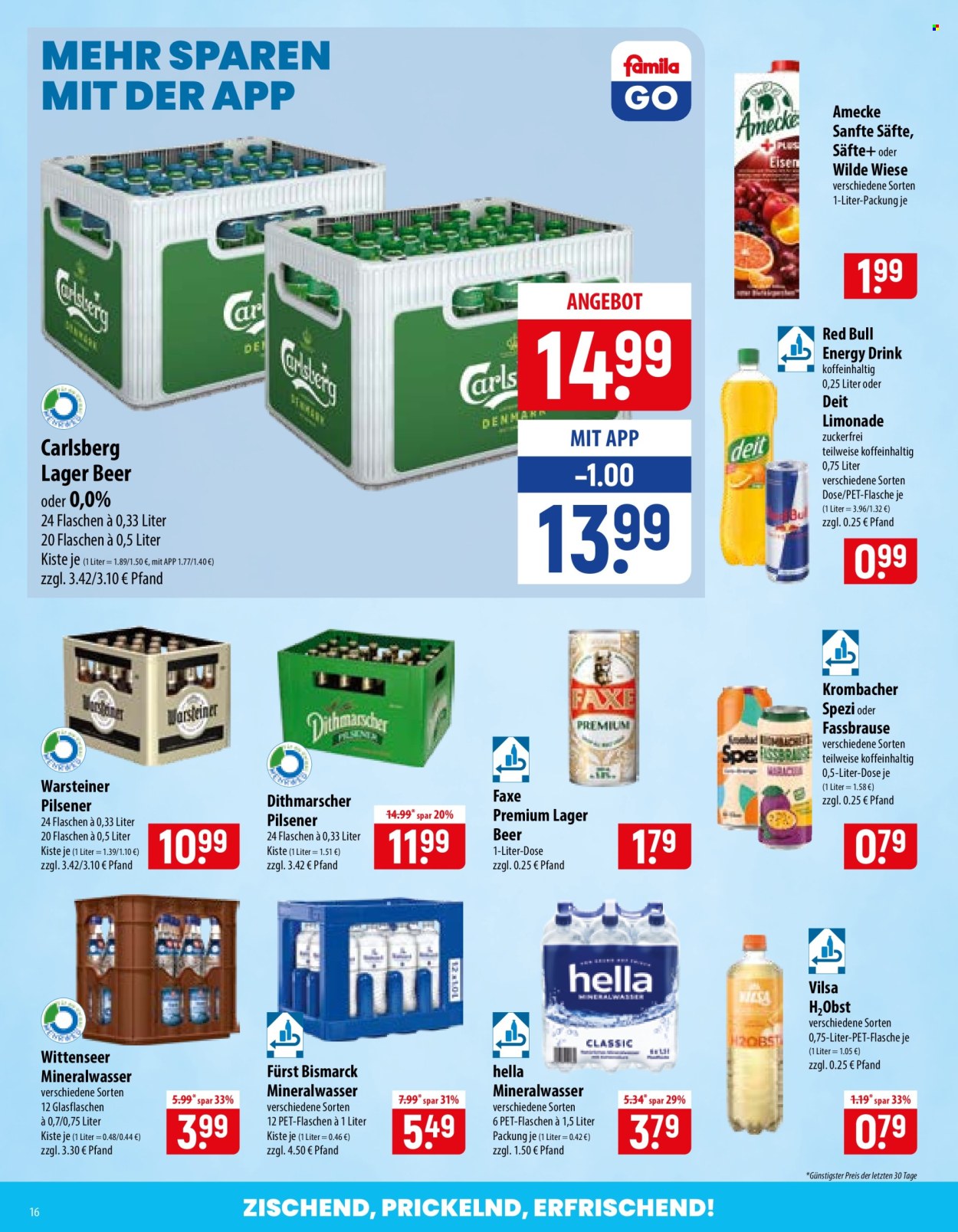 famila Prospekte  - 19.10.2026 - 24.10.2026. Seite 16