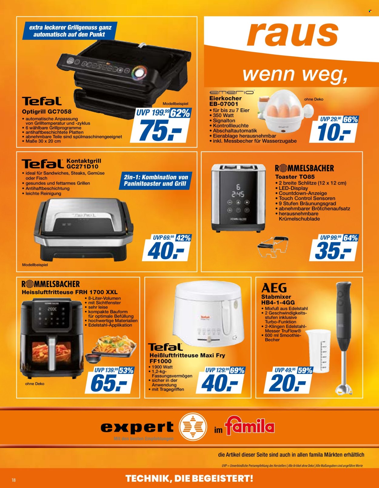 famila Prospekte  - 19.10.2026 - 24.10.2026. Seite 18
