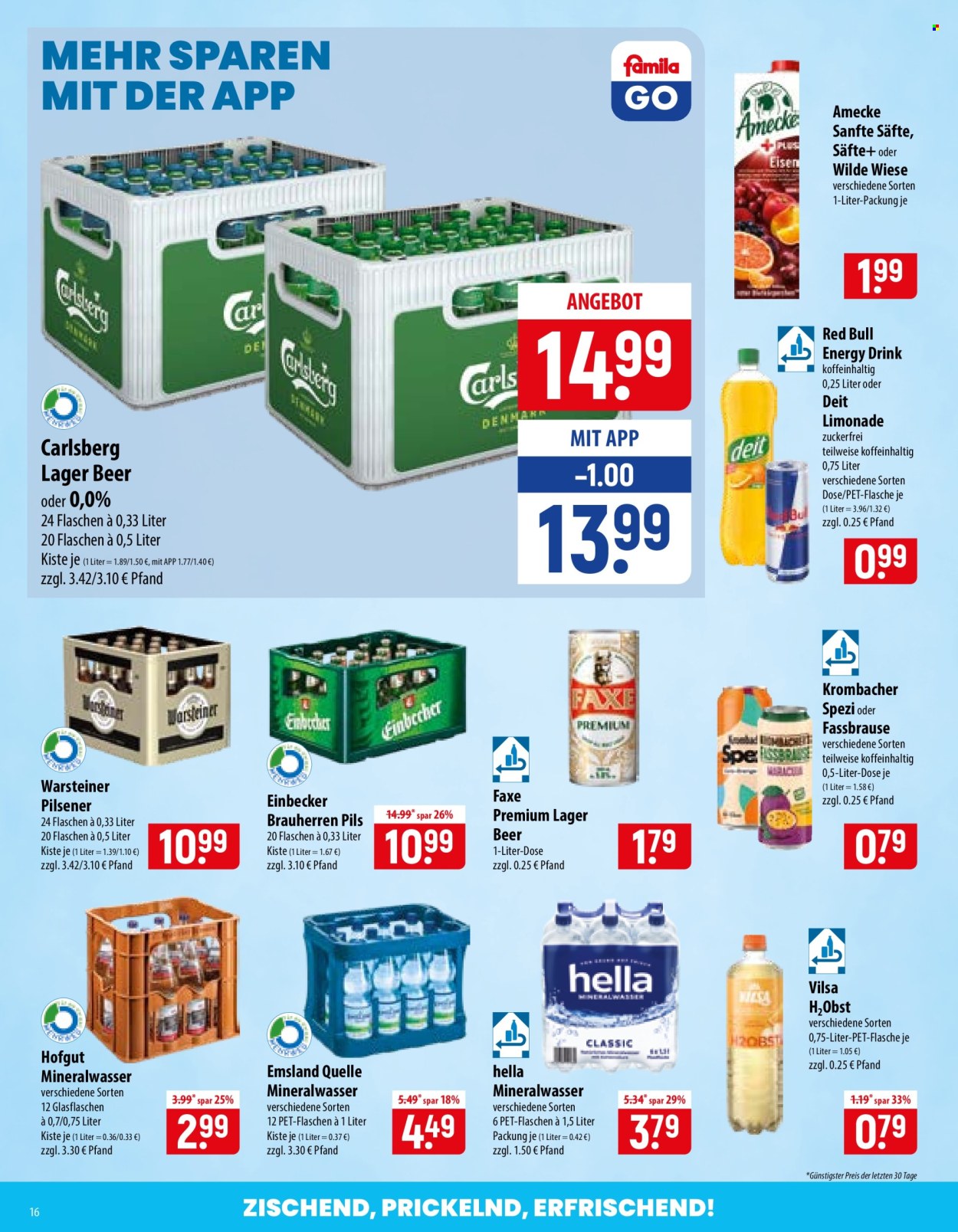 famila Prospekte  - 19.10.2026 - 24.10.2026. Seite 16
