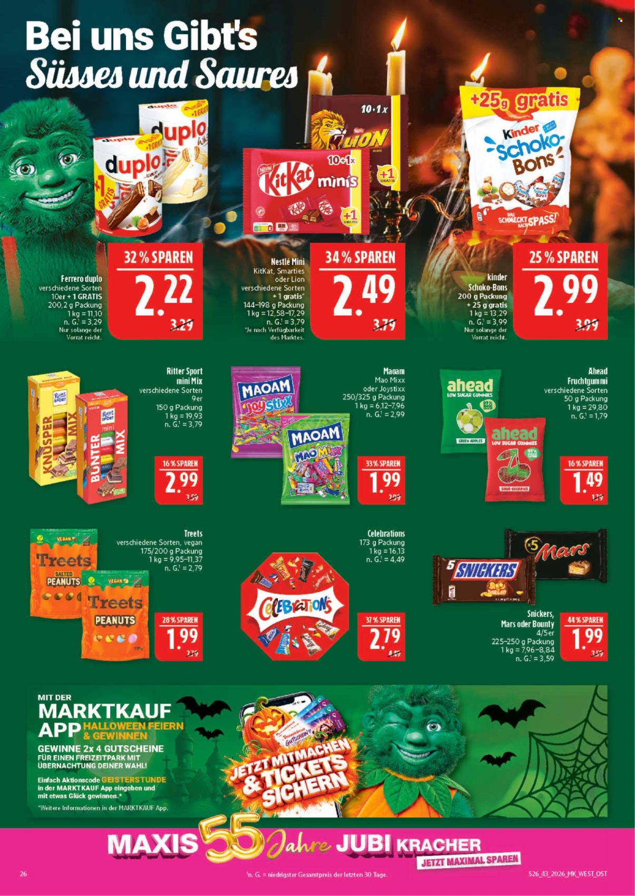 Marktkauf Prospekte  - 19.10.2026 - 24.10.2026. Seite 26