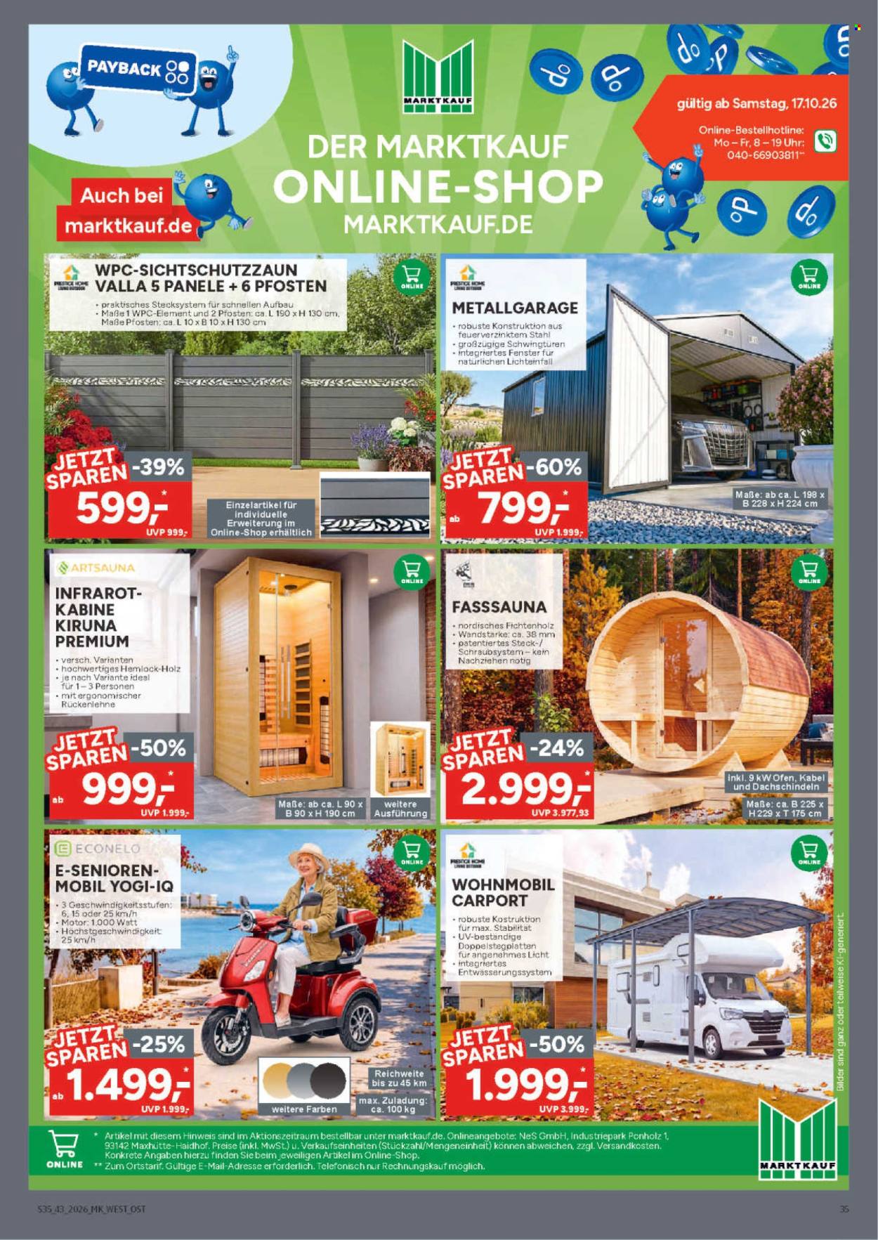 Marktkauf Prospekte  - 19.10.2026 - 24.10.2026. Seite 35