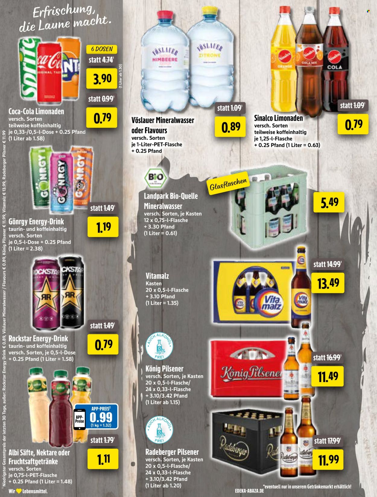 Edeka Getränkemarkt Prospekte  - 19.10.2026 - 24.10.2026. Seite 14