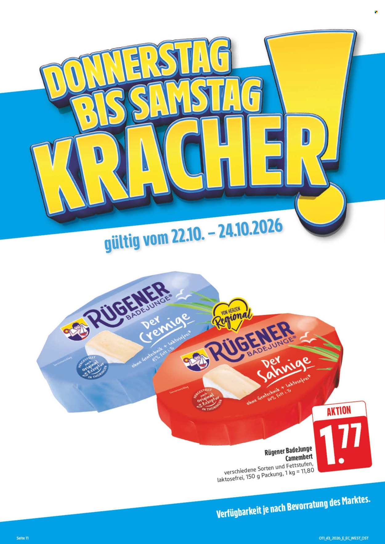 E center Prospekte  - 19.10.2026 - 24.10.2026. Seite 40