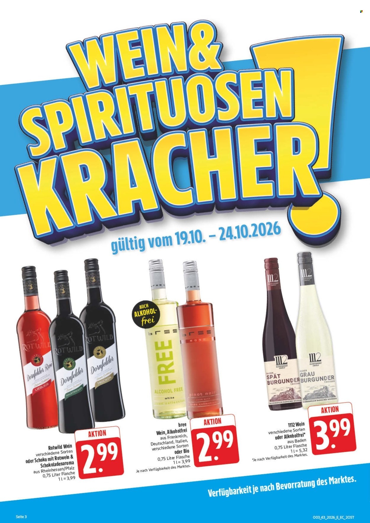 E center Prospekte  - 19.10.2026 - 24.10.2026. Seite 6