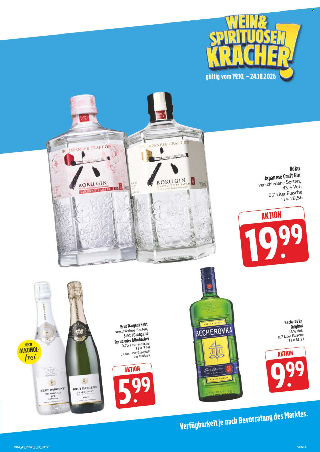 E center Prospekte  - 19.10.2026 - 24.10.2026. Seite 7