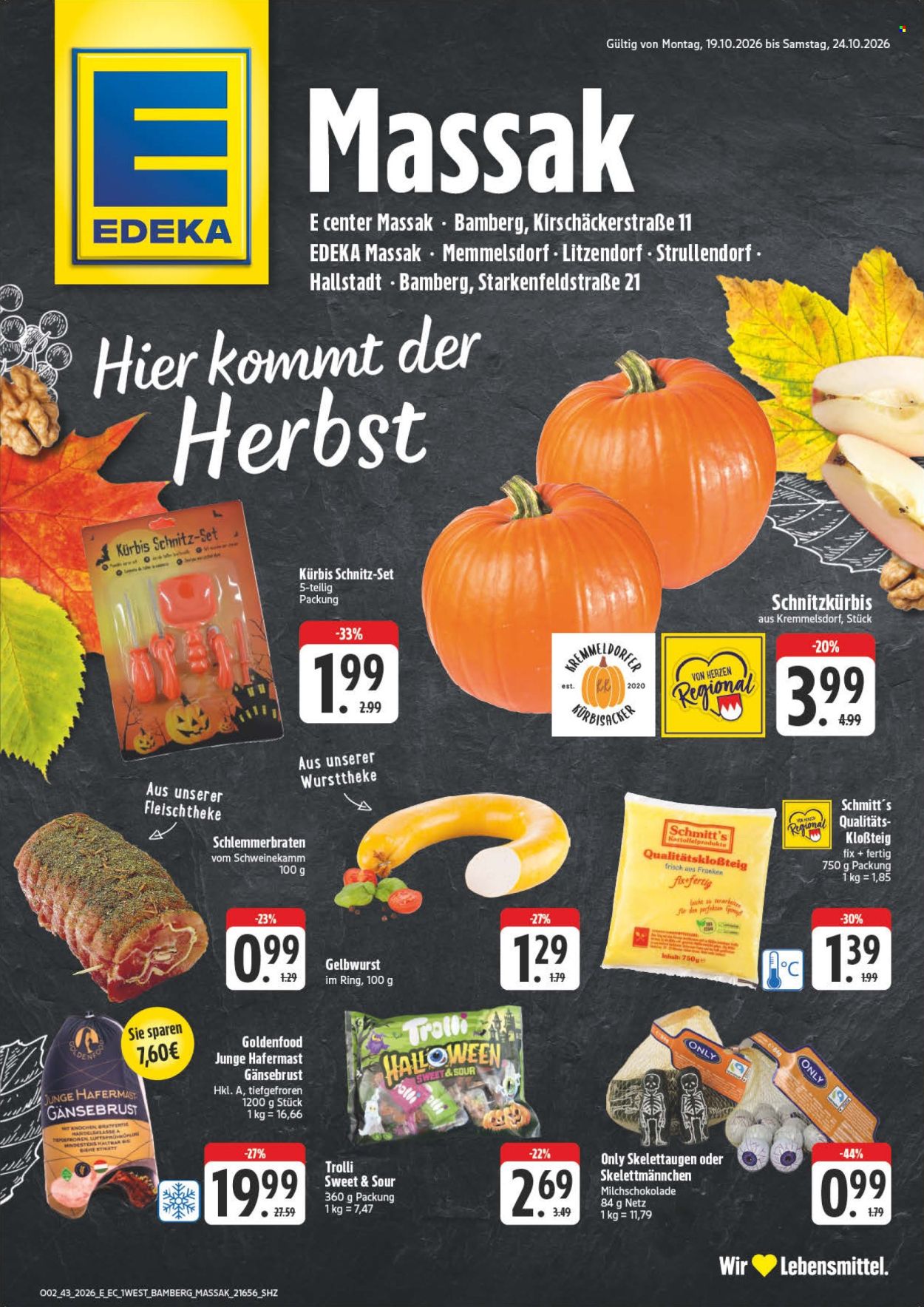 E center Prospekte  - 19.10.2026 - 24.10.2026. Seite 3