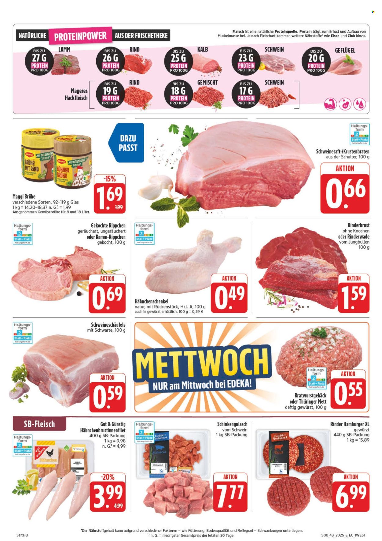 Edeka Prospekte  - 19.10.2026 - 24.10.2026. Seite 14