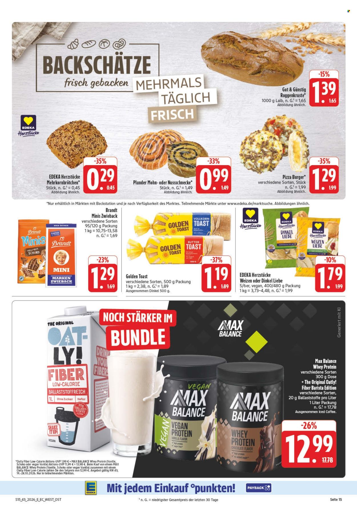 Edeka Prospekte  - 19.10.2026 - 24.10.2026. Seite 21