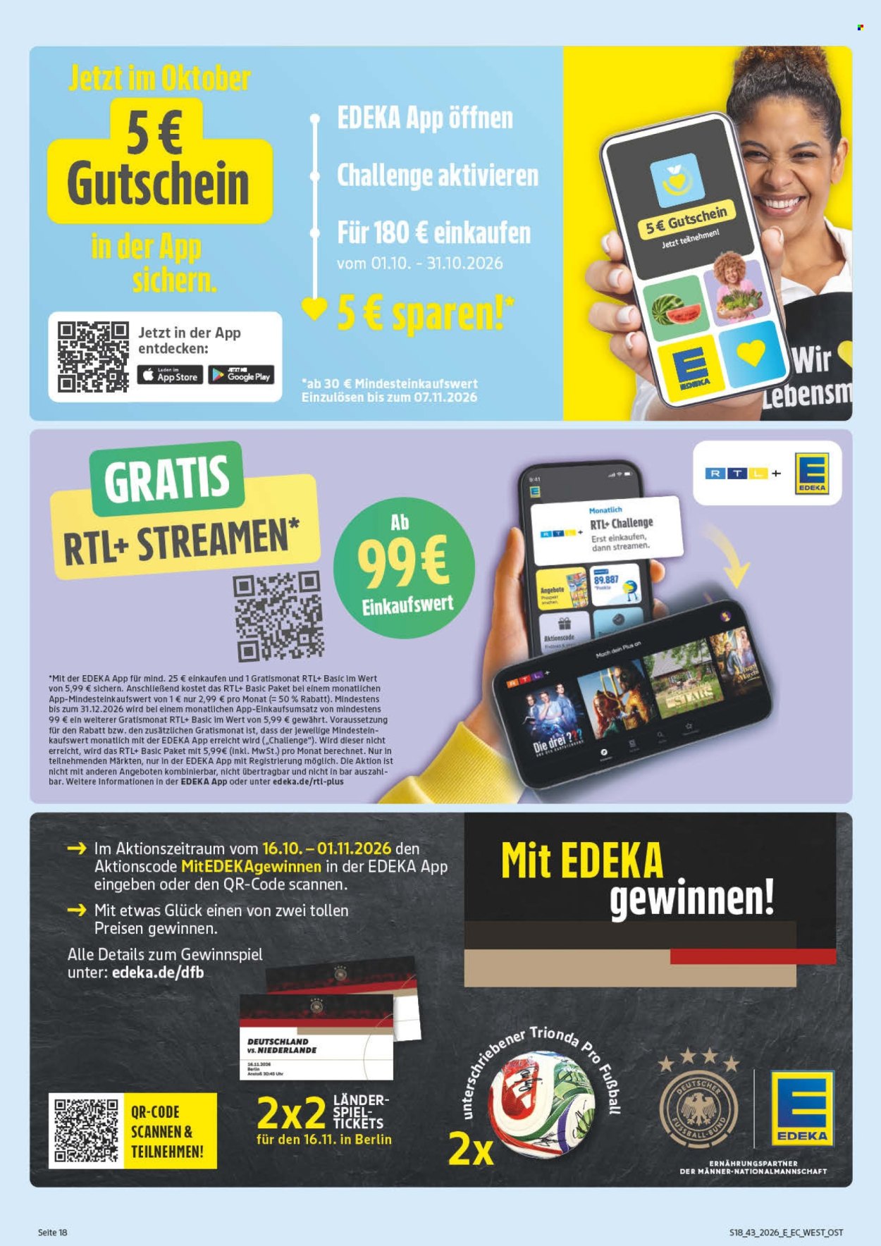 Edeka Prospekte  - 19.10.2026 - 24.10.2026. Seite 24