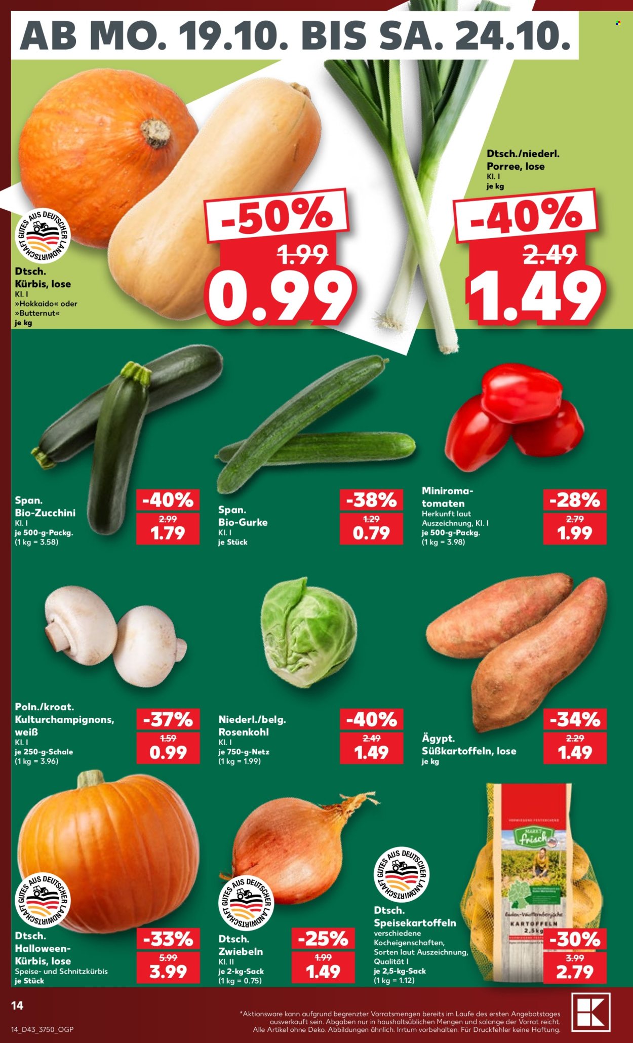 Kaufland Prospekte  - 19.10.2026 - 24.10.2026. Seite 14