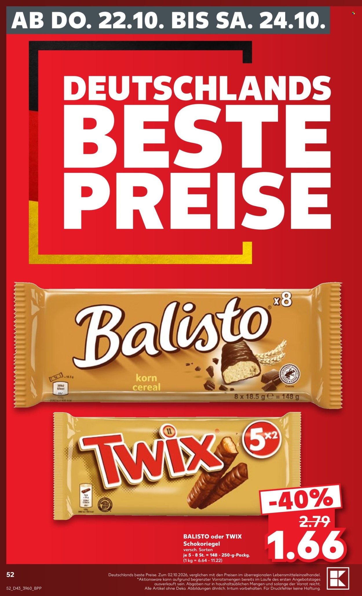 Kaufland Prospekte  - 19.10.2026 - 24.10.2026. Seite 52