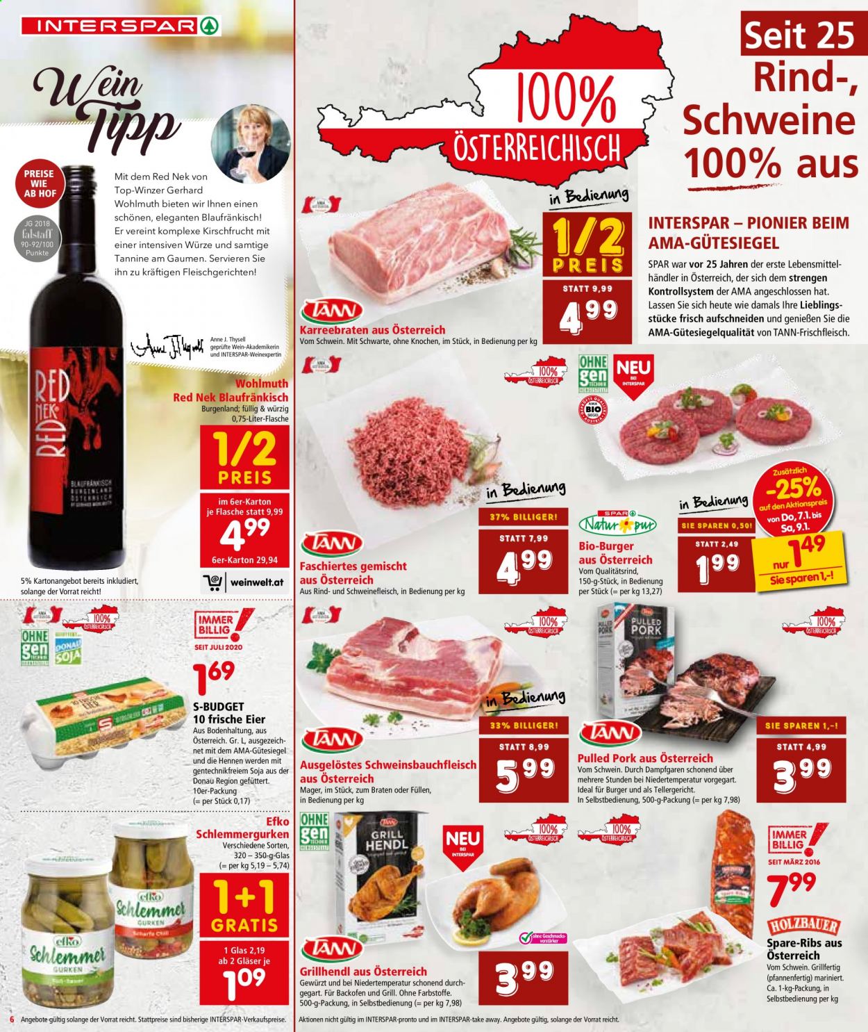 Angebote INTERSPAR - 4.1.2021 - 20.1.2021. Seite 6