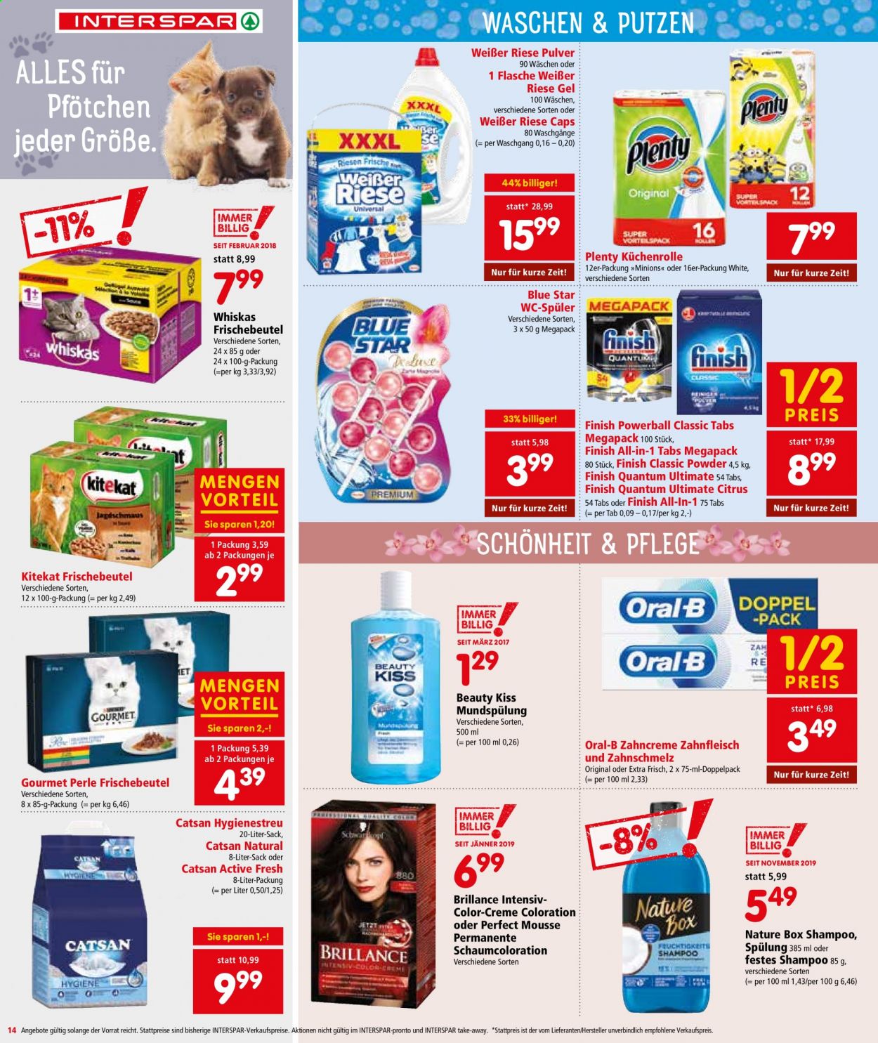 Angebote INTERSPAR - 4.1.2021 - 20.1.2021. Seite 14