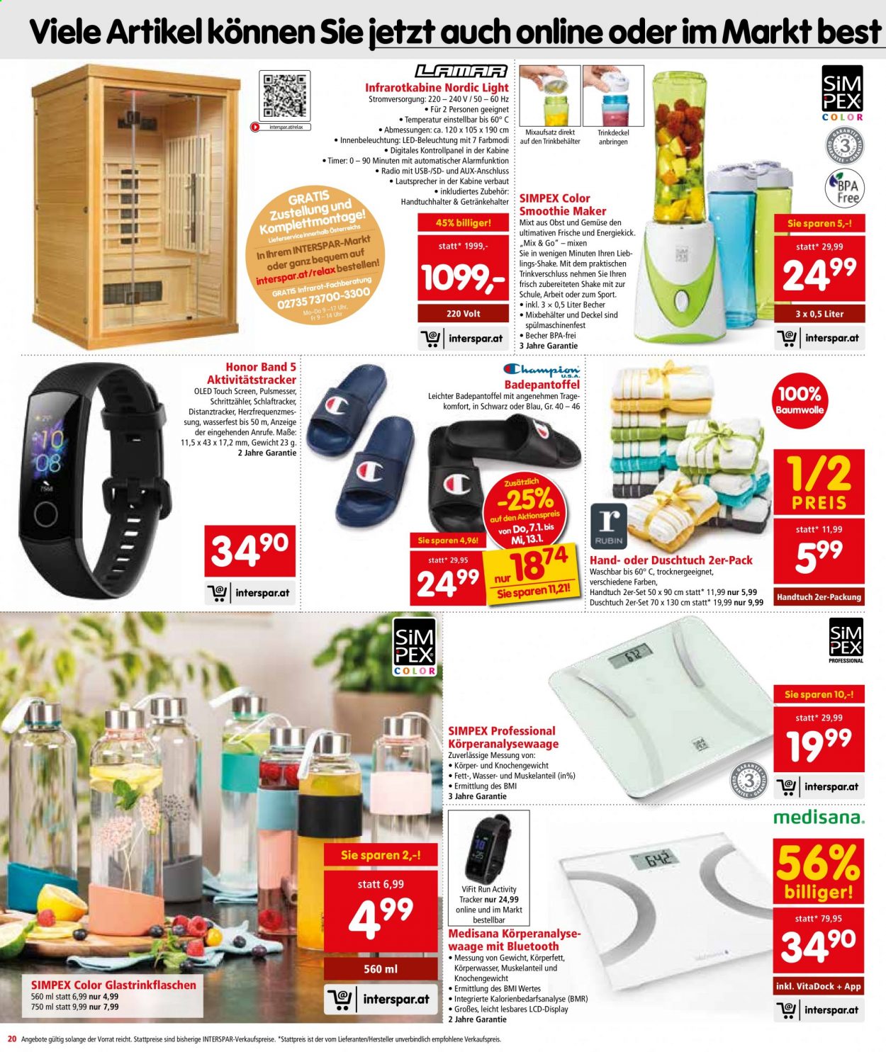 Angebote INTERSPAR - 4.1.2021 - 20.1.2021. Seite 20