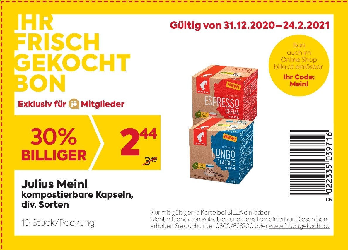 Angebote Billa - 31.12.2020 - 24.2.2021. Seite 3