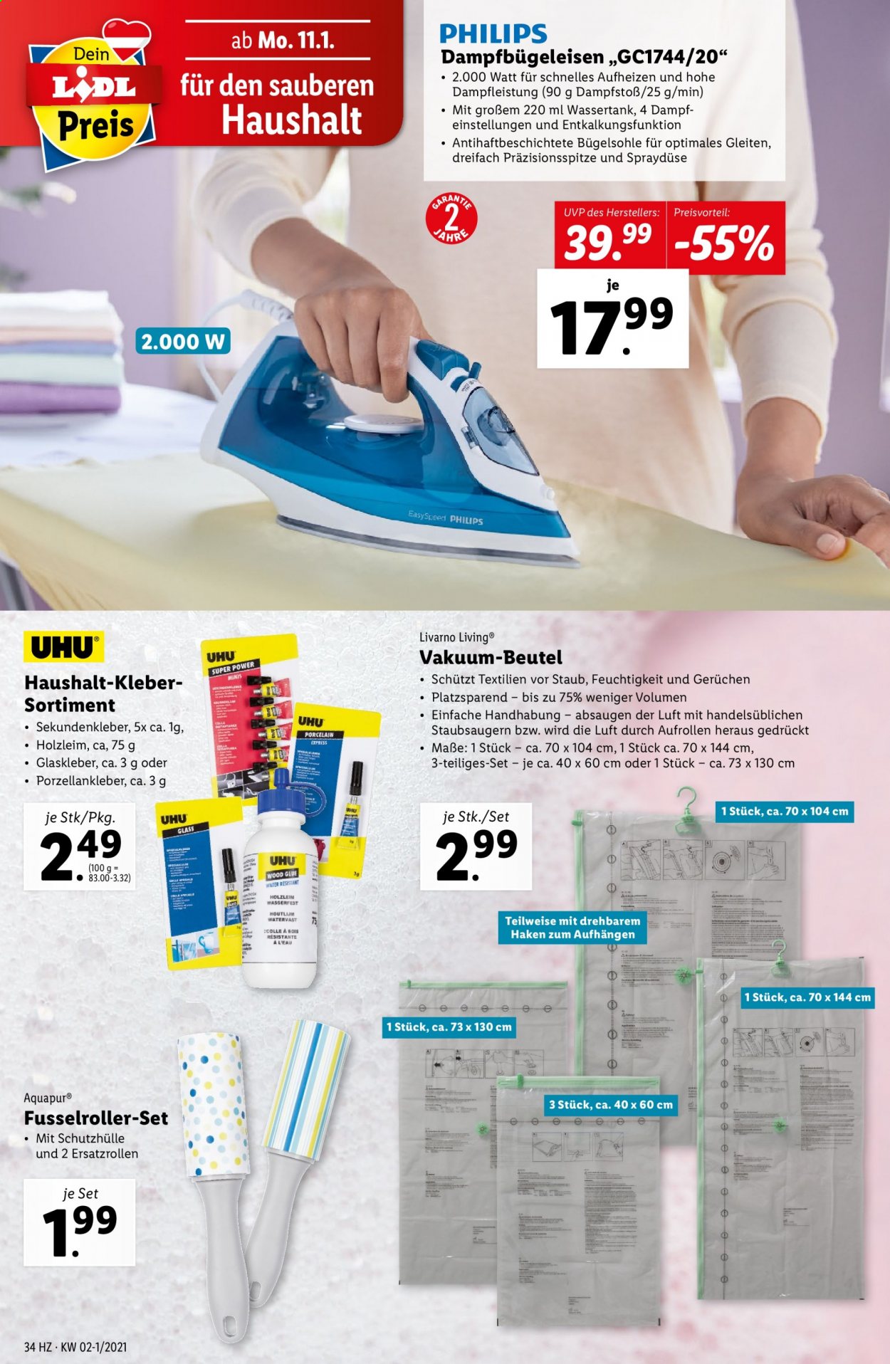 Angebote Lidl - 7.1.2021 - 13.1.2021. Seite 34