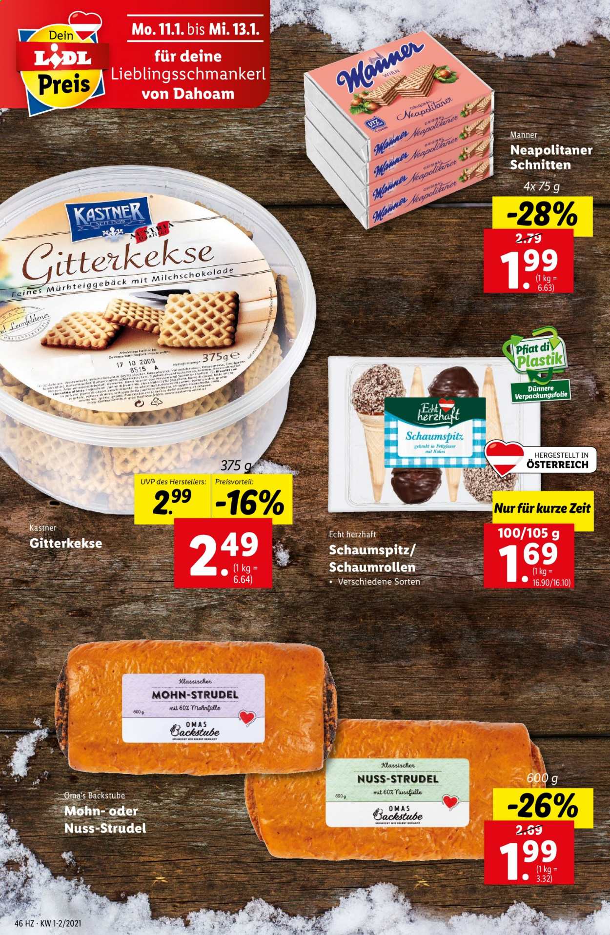 Angebote Lidl - 7.1.2021 - 13.1.2021. Seite 46