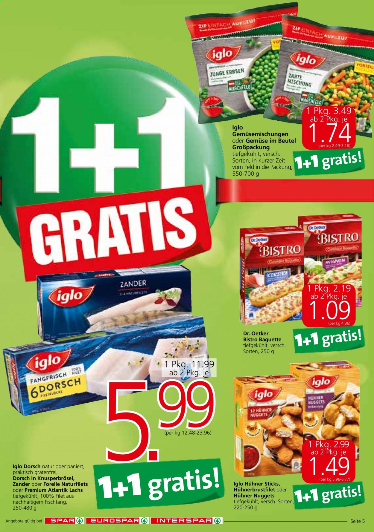 Angebote EUROSPAR - 4.1.2021 - 20.1.2021. Seite 5