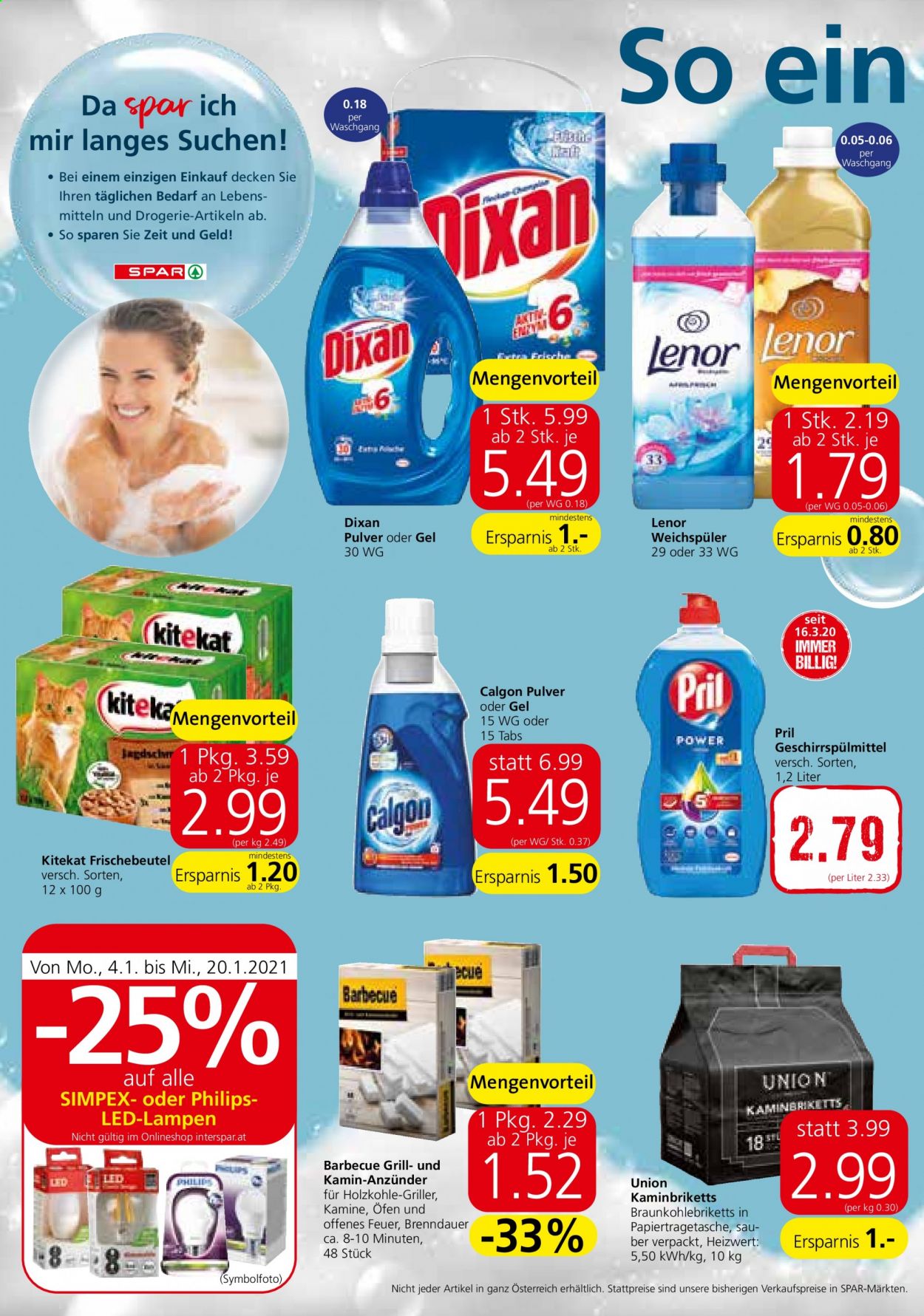 Angebote EUROSPAR - 4.1.2021 - 20.1.2021. Seite 18