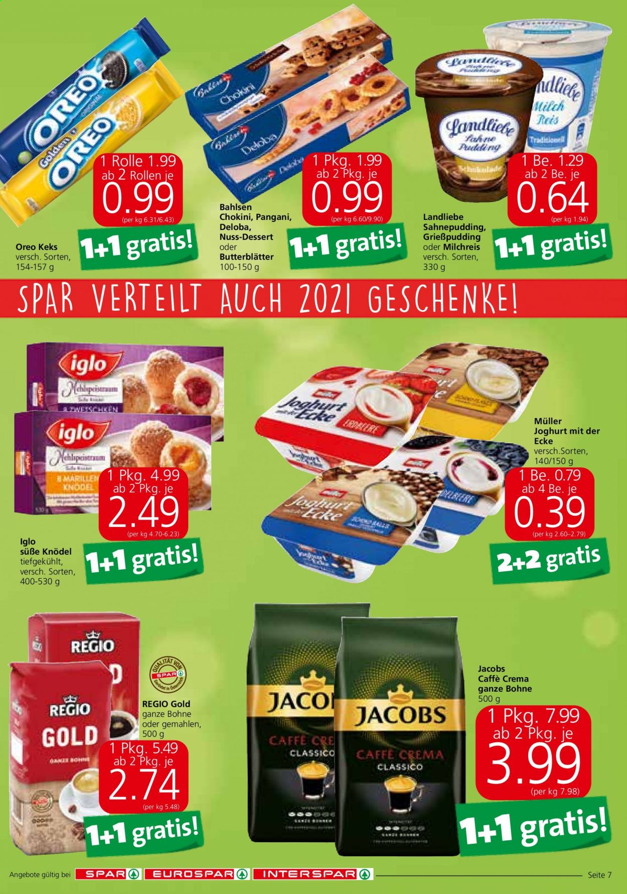 Angebote INTERSPAR - 4.1.2021 - 20.1.2021. Seite 7