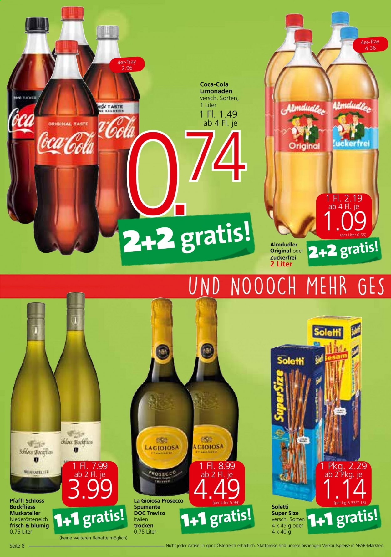 Angebote EUROSPAR - 4.1.2021 - 20.1.2021. Seite 8