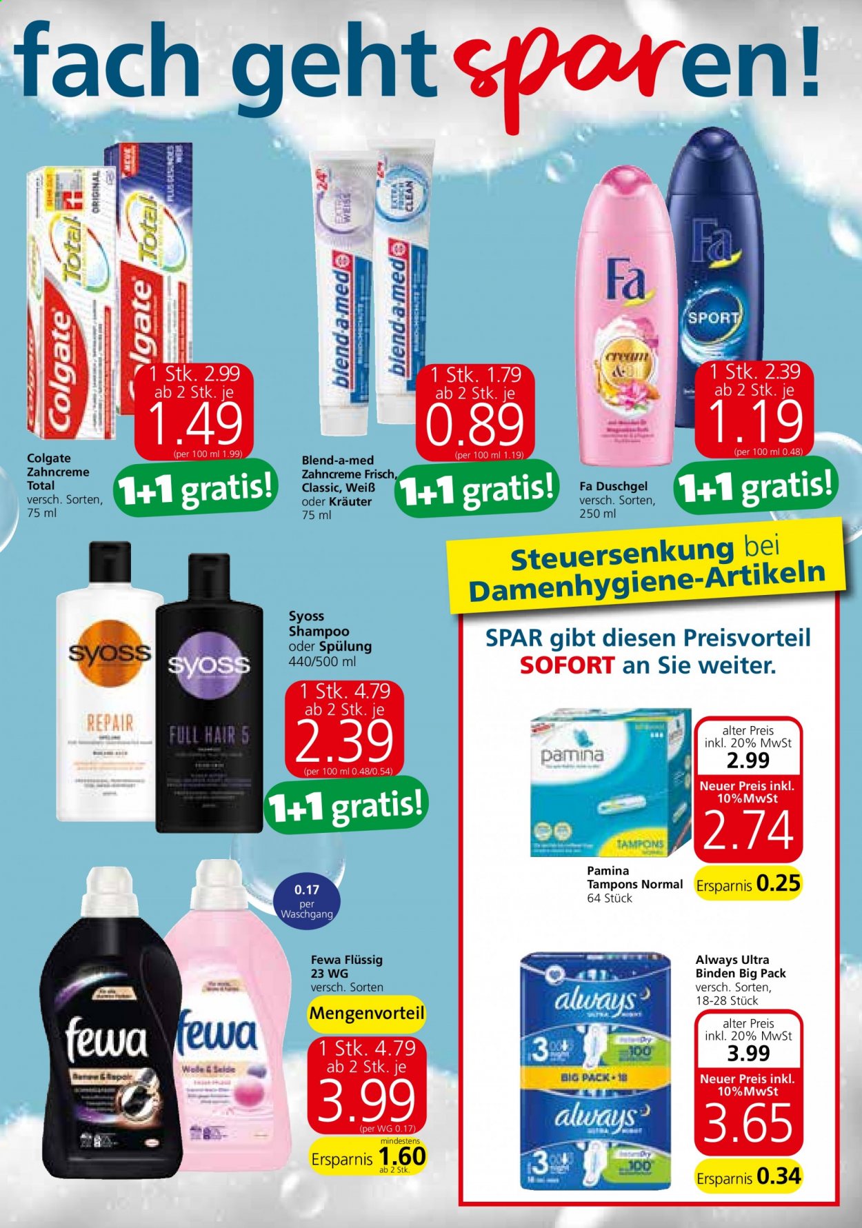 Angebote EUROSPAR - 4.1.2021 - 20.1.2021. Seite 19