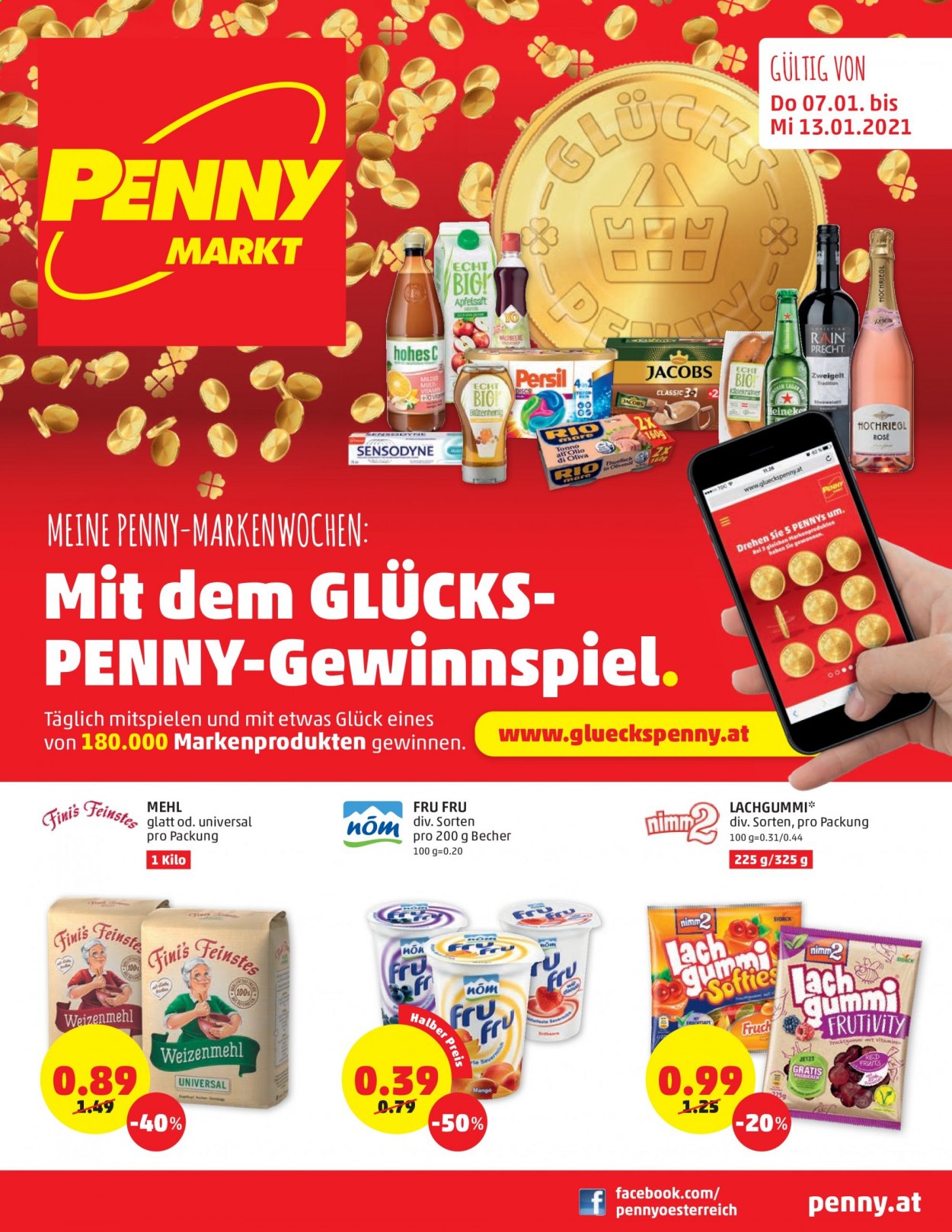 Angebote Penny - 7.1.2021 - 13.1.2021. Seite 1
