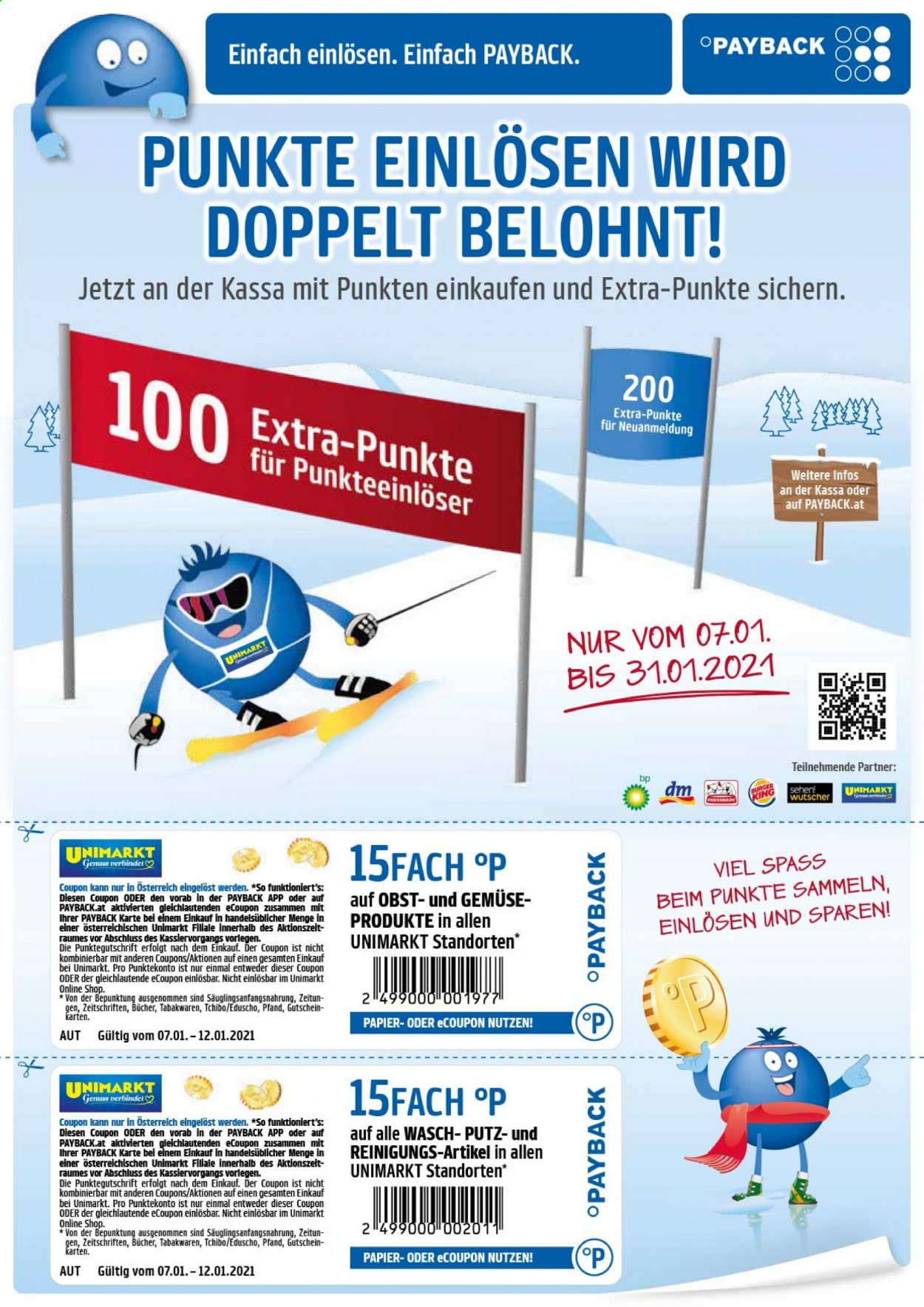 Angebote UNIMARKT - 7.1.2021 - 12.1.2021. Seite 6