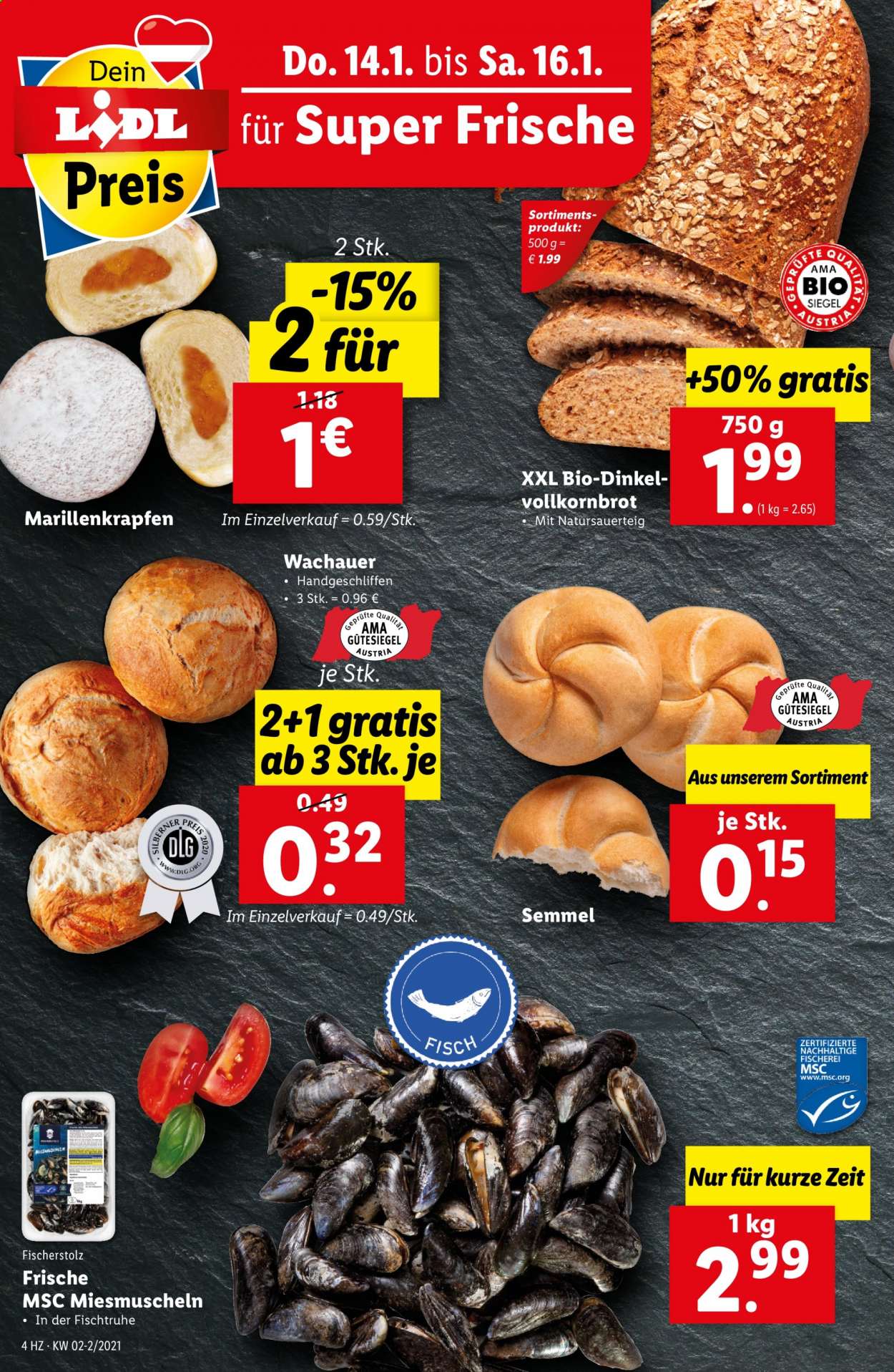 Angebote Lidl - 14.1.2021 - 20.1.2021. Seite 4