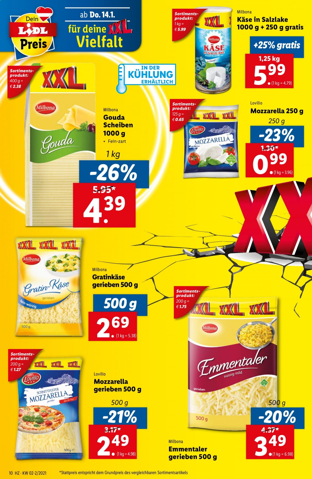 Angebote Lidl - 14.1.2021 - 20.1.2021. Seite 10