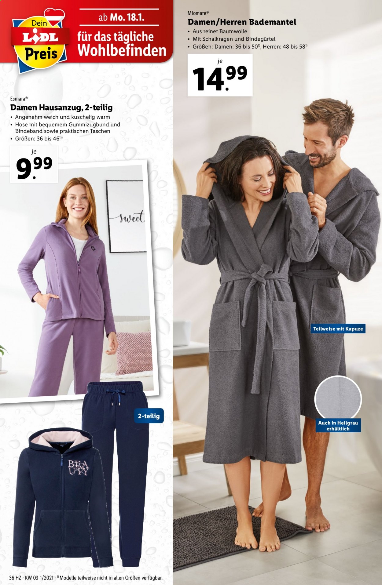Angebote Lidl - 14.1.2021 - 20.1.2021. Seite 36