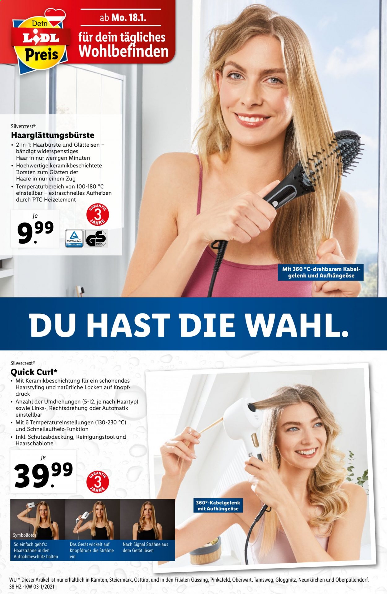 Angebote Lidl - 14.1.2021 - 20.1.2021. Seite 38