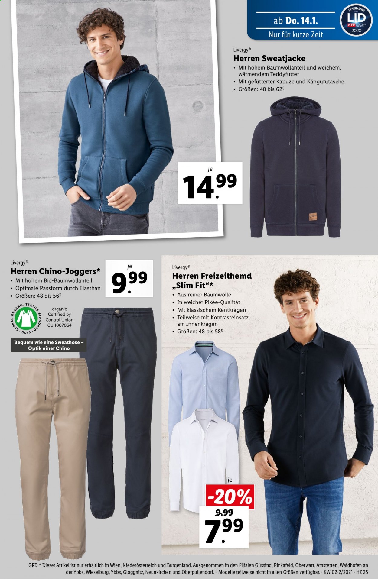 Angebote Lidl - 14.1.2021 - 20.1.2021. Seite 25