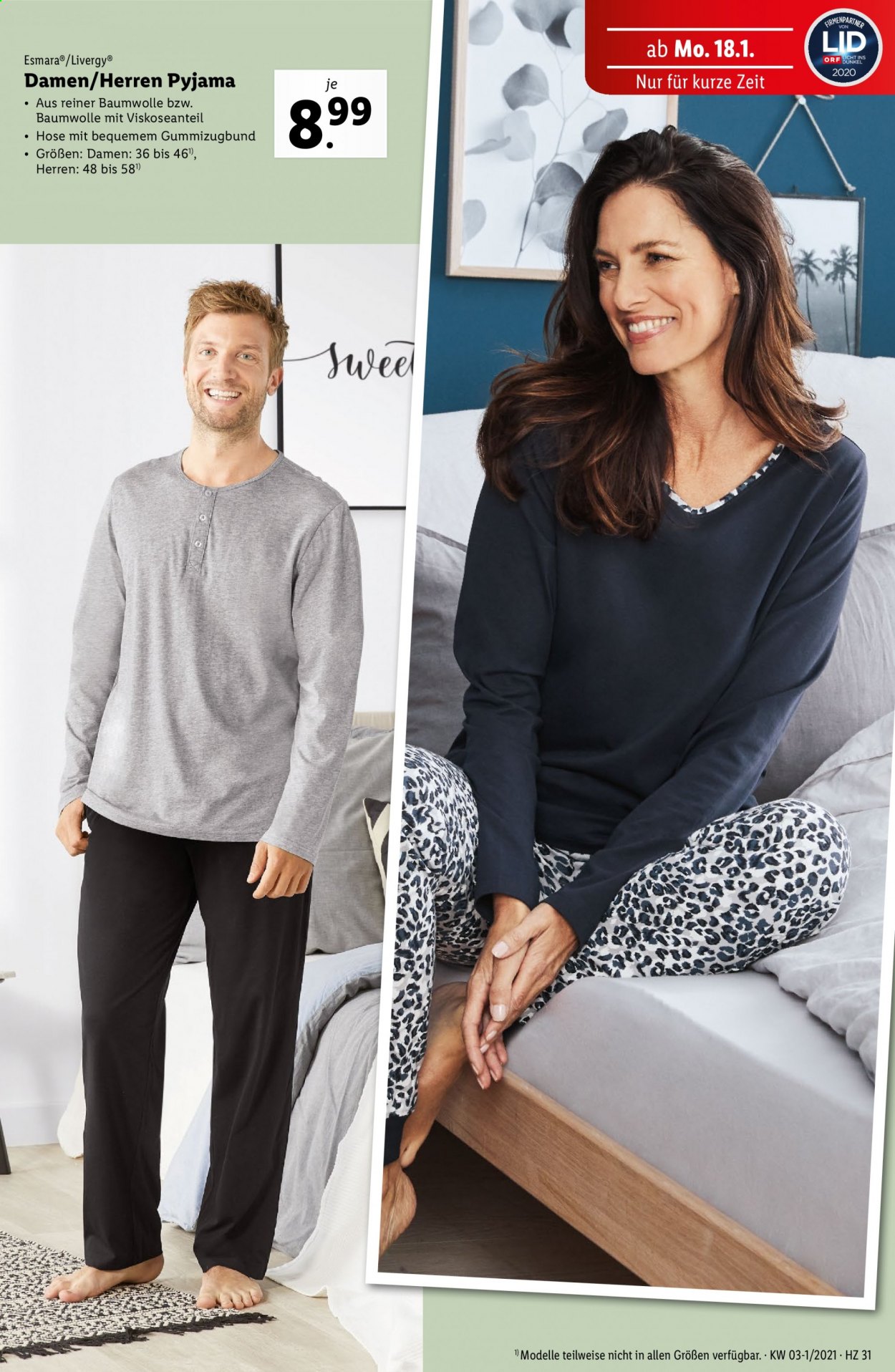 Angebote Lidl - 14.1.2021 - 20.1.2021. Seite 31