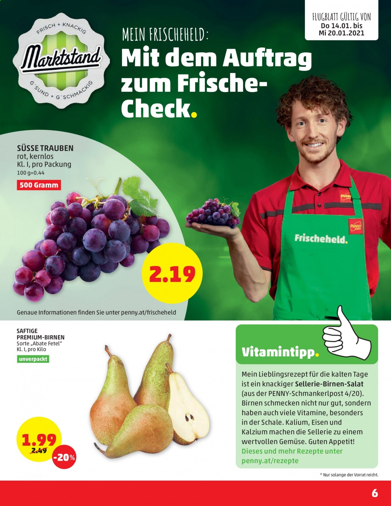 Angebote Penny - 14.1.2021 - 20.1.2021. Seite 6