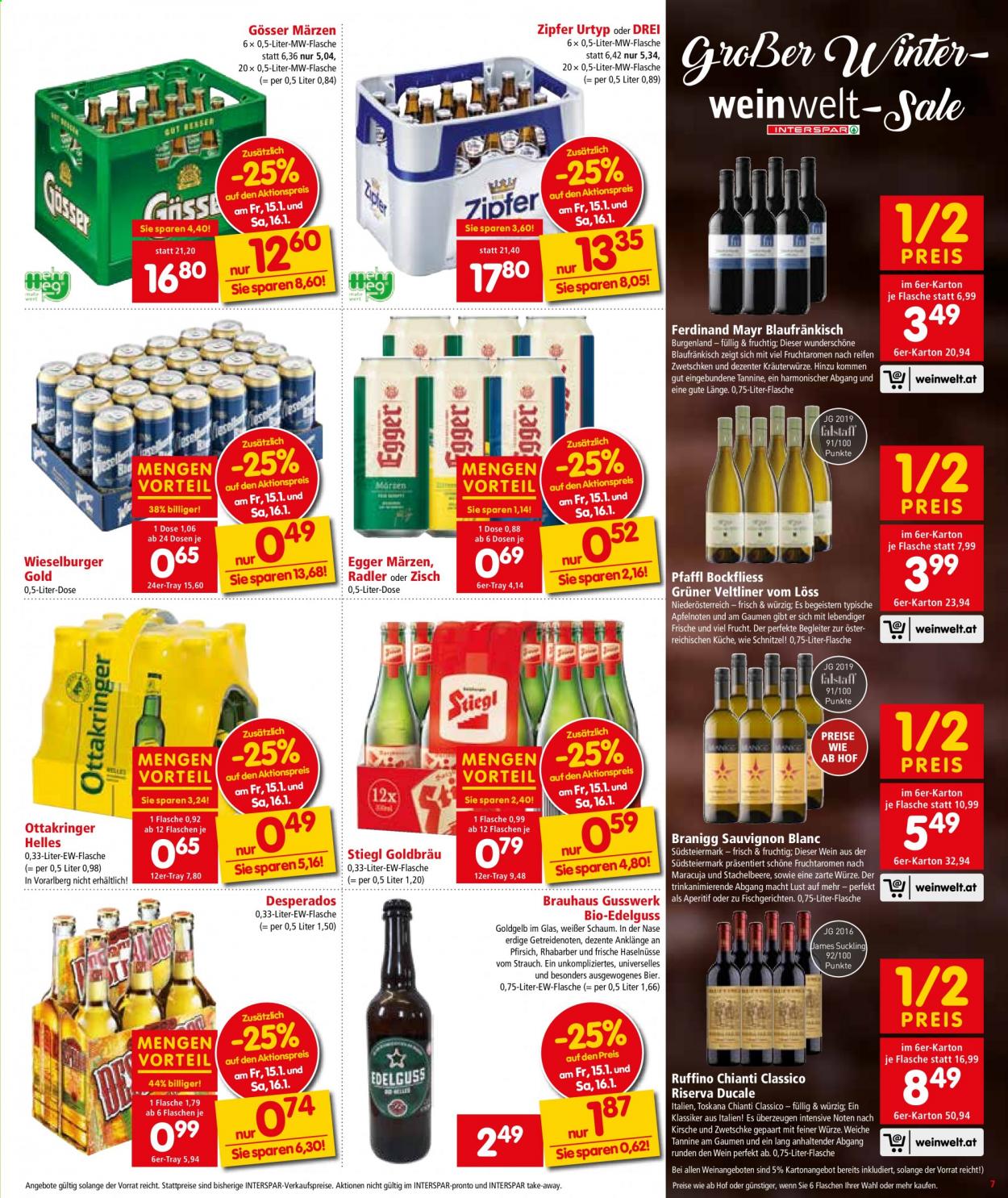 Angebote INTERSPAR - 14.1.2021 - 20.1.2021. Seite 7