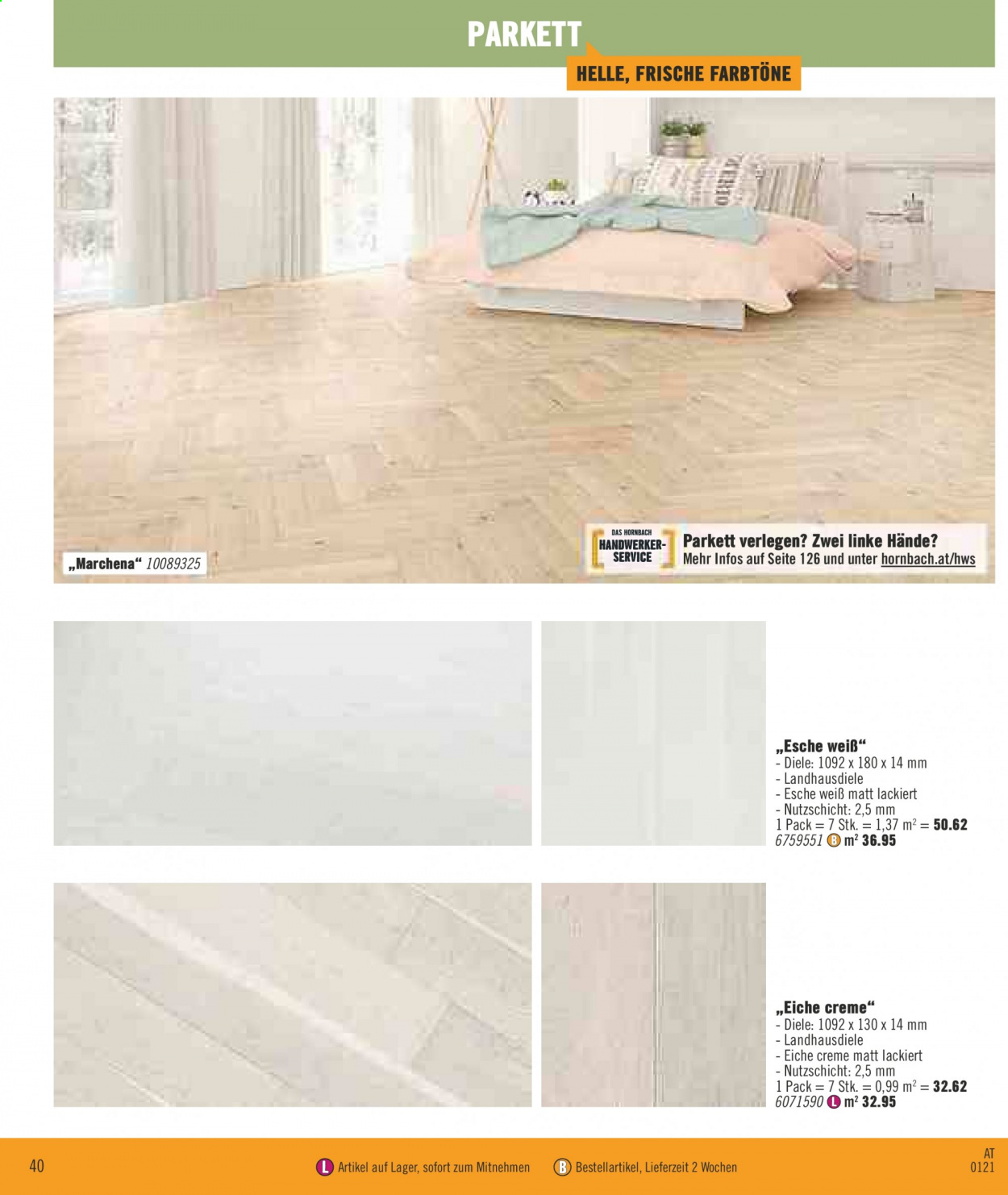 Angebote Hornbach - 11.1.2021 - 27.2.2021. Seite 40