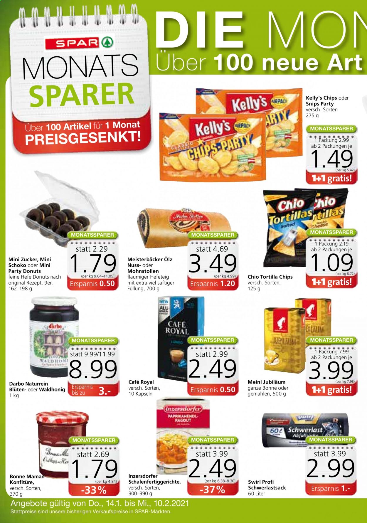 Angebote SPAR - 14.1.2021 - 20.1.2021. Seite 20